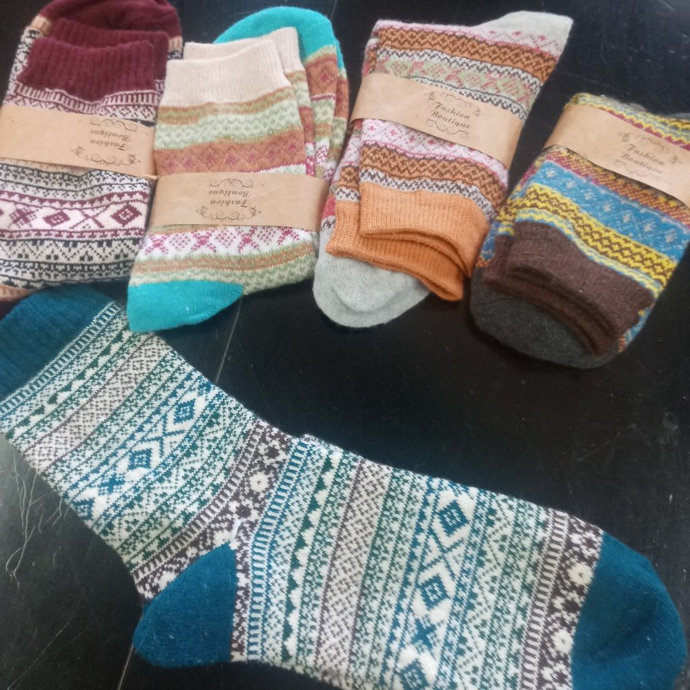 Set of 6 Pairs of Socks NWT